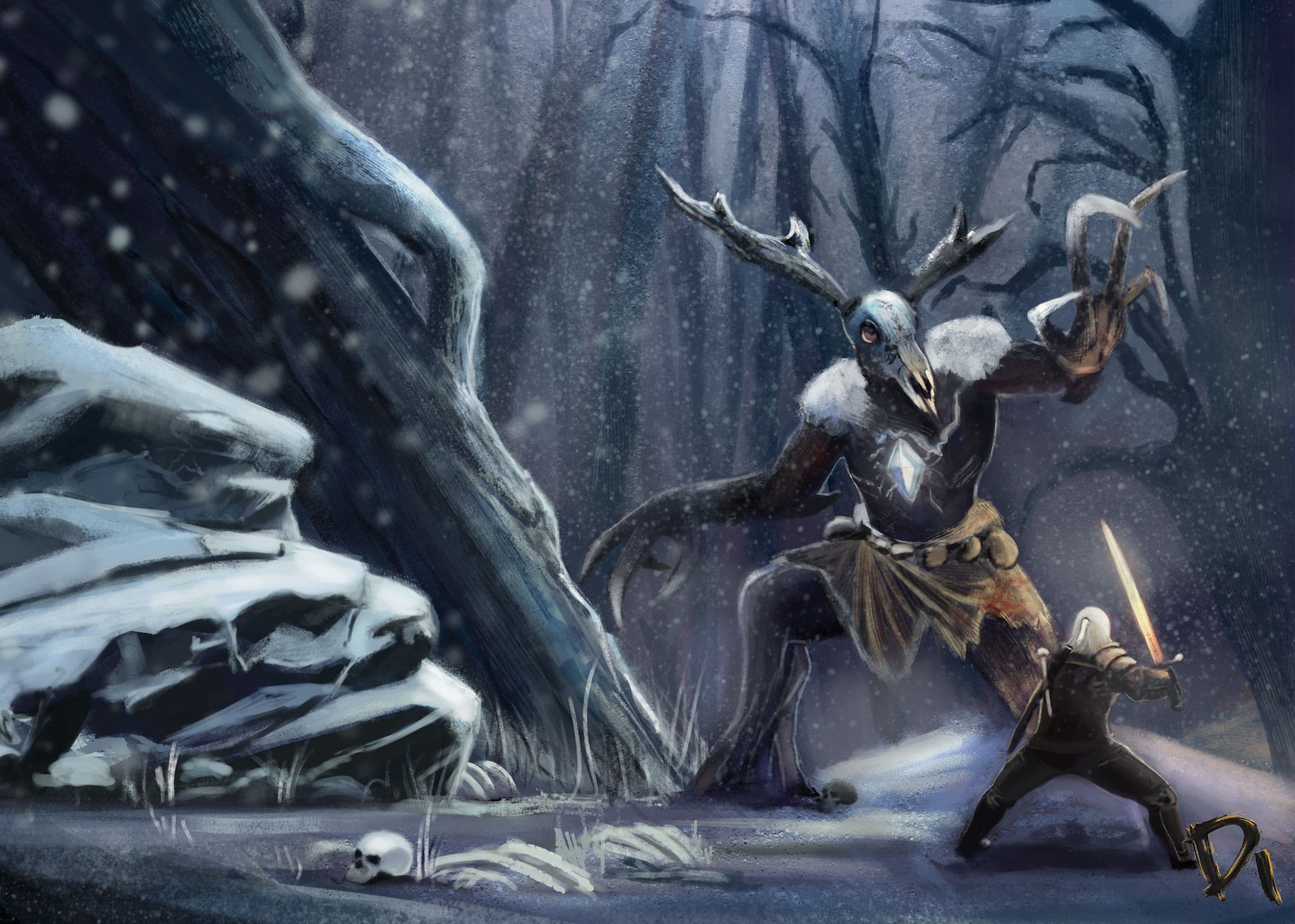 Into the frozen wild