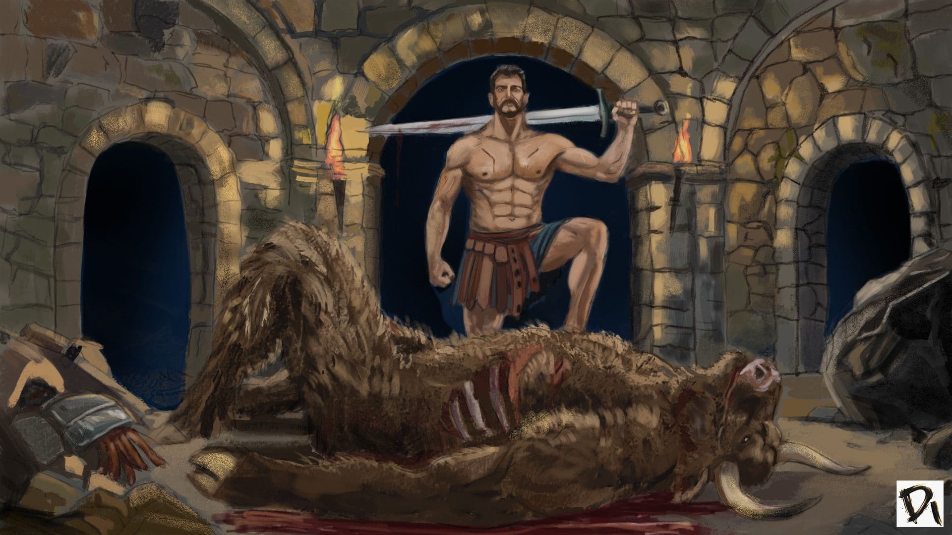 The fallen Beast